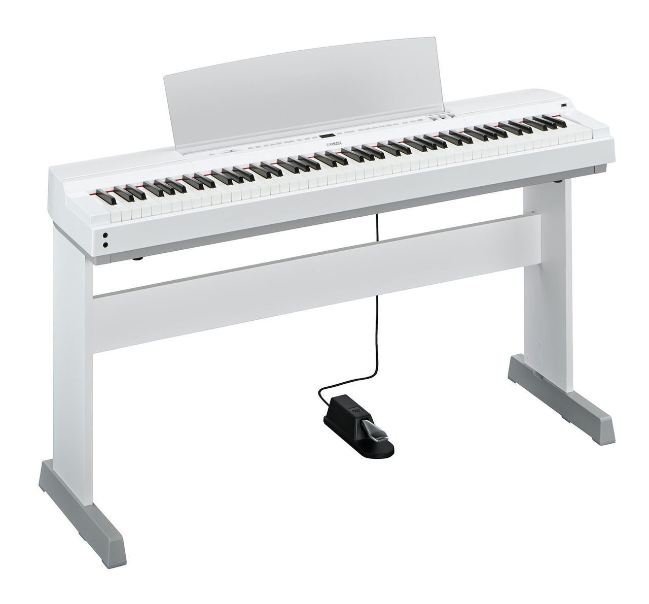 Цифровое пианино Yamaha P-255WH Set