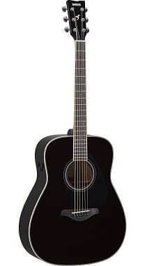 Трансакустическая гитара Yamaha FG-TA Black