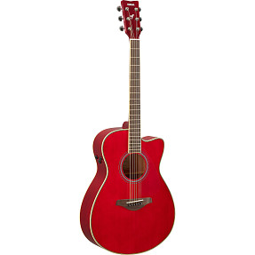 Трансакустическая гитара Yamaha FSC-TA Ruby Red