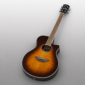 Электроакустическая гитара Yamaha APX600FM TOBACCO