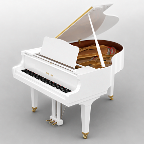 Акустический рояль Yamaha C5X PWH