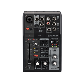 Микшерный пульт Yamaha AG03MK2 Black