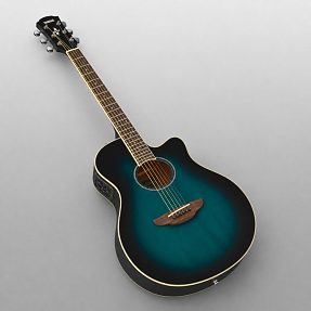 Электроакустическая гитара Yamaha APX600 ORIENTAL BLUE BURST
