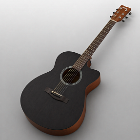 Акустическая гитара Yamaha FS400 SMOKY BLACK