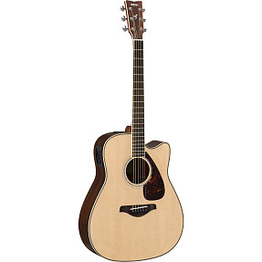 Электроакустическая гитара Yamaha FGX830C Natural