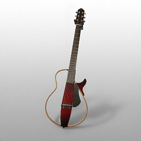 Электроакустическая гитара - Silent Yamaha SLG200S CRIMSON RED BURST