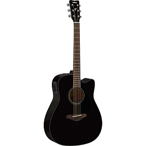 Электроакустическая гитара Yamaha FGX800C Black