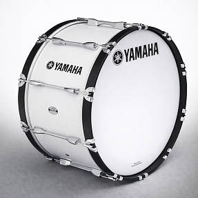 Маршевый барабан Yamaha MB6324 WHITE