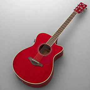 Трансакустическая гитара Yamaha FSC-TA RUBY RED