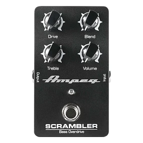 Педаль AMPEG SCRAMBLER Bass Overdrive