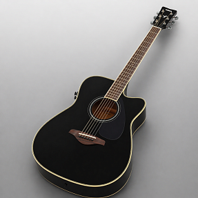 Трансакустическая гитара Yamaha FGC-TA BLACK