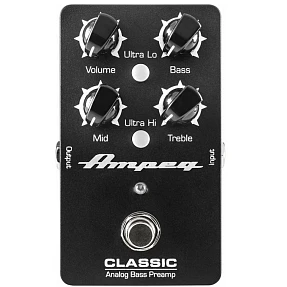 Предусилитель для бас-гитары AMPEG CLASSIC Analog Bass Preamp