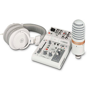 Комплект для звукозаписи Yamaha AG03MK2 White LSPK