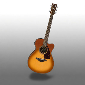 Электроакустическая гитара Yamaha FSX800C SAND BURST