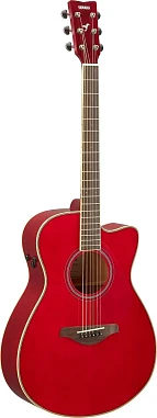 Трансакустическая гитара Yamaha FSC-TA RUBY RED