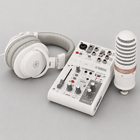 Комплект для звукозаписи Yamaha AG03MK2 White LSPK