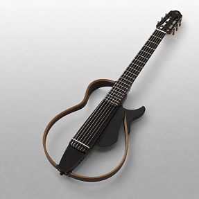 Электроакустическая гитара - Silent Yamaha SLG200N TRANSLUCENT BLACK