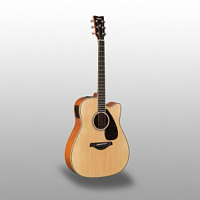 Электроакустическая гитара Yamaha FGX820C NATURAL