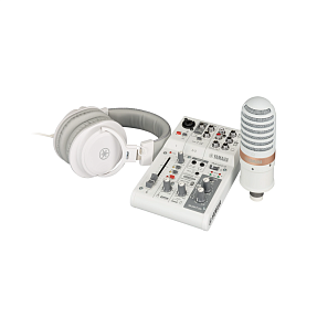 Комплект для звукозаписи Yamah AG03MK2 White LSPK