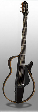 Электроакустическая гитара - Silent Yamaha SLG200S TRANSLUCENT BLACK