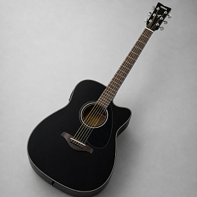 Электроакустическая гитара Yamaha FGX800C BLACK