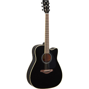 Трансакустическая гитара Yamaha FGC-TA Black